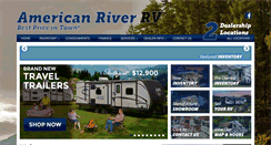 Desktop Screenshot of americanriverrv.com